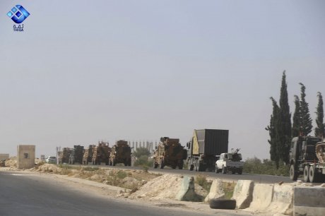 turski konvoj, sirija