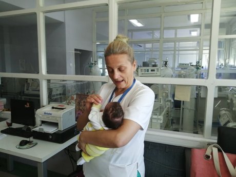 Ostavljena beba u porodilištu, Vranje