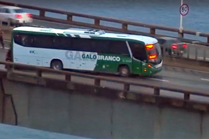 Rio de Janeiro Zaneiro, autobus, nesreca