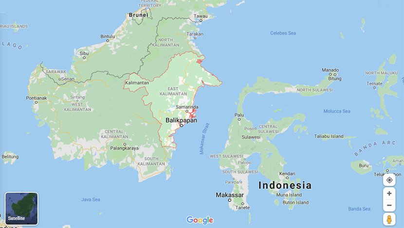 East Kalimantan, Indonesia Istočni Kalimantan Indonezija