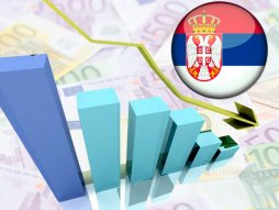 bankrot, pad, grafikon pada, srbija,