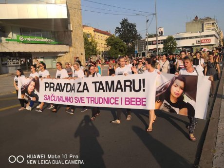 Protest Pravda za Tamaru Milić