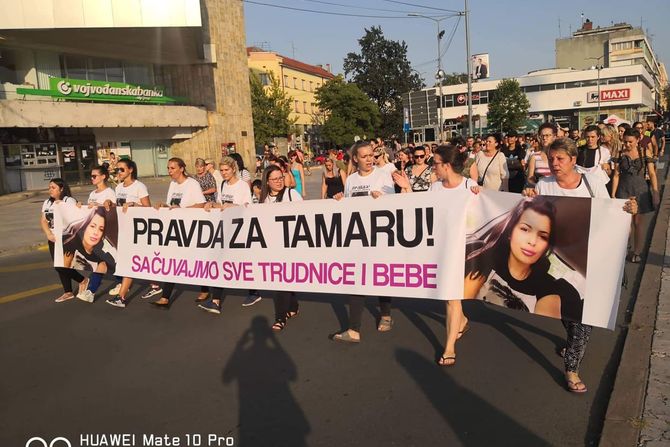 Protest Pravda za Tamaru Milić