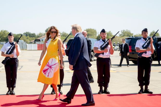 Melanija Tramp i Donald Tramp