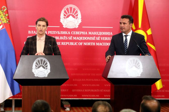 Ana Brnabic, Zoran Zaev