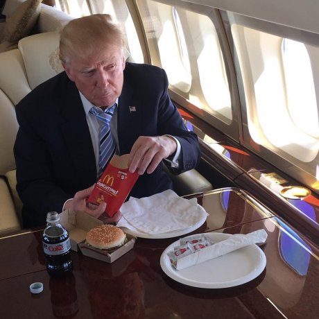 Donald Tramp, brza hrana
