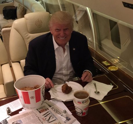 Donald Tramp, brza hrana Donald Tramp, brza hrana