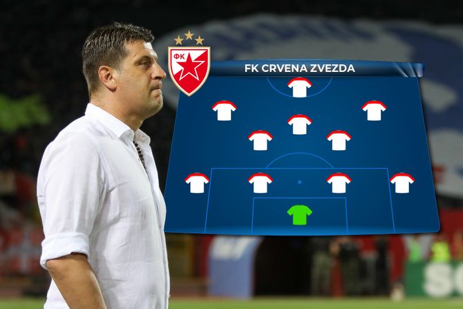 Vladan Milojević, Zvezda, sastav