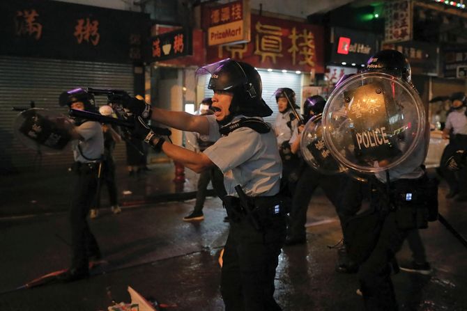 APTOPIX Hong Kong Protests