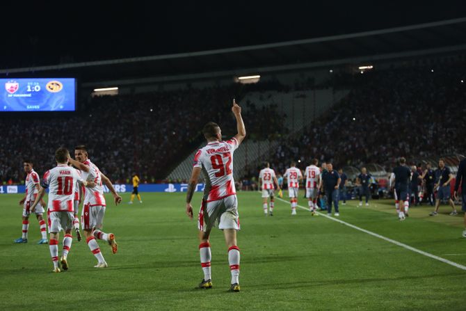 FK Crvena zvezda - FK Jang Bojs