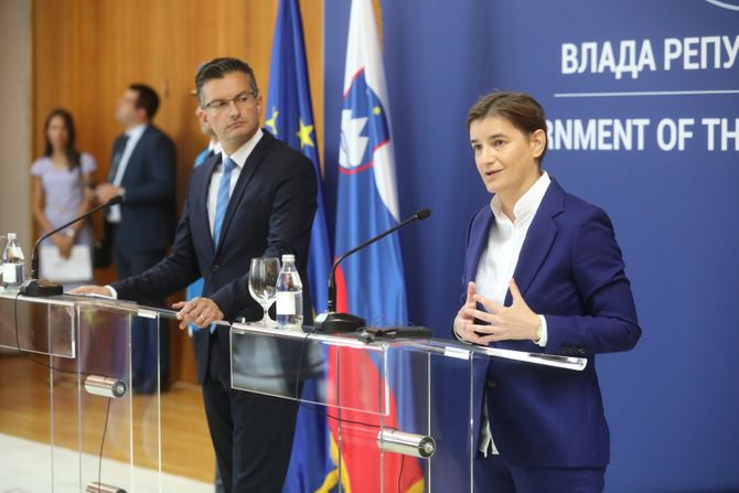 SRBIJA SLOVENIJA POSETA Brnabic- Marjan Šarec