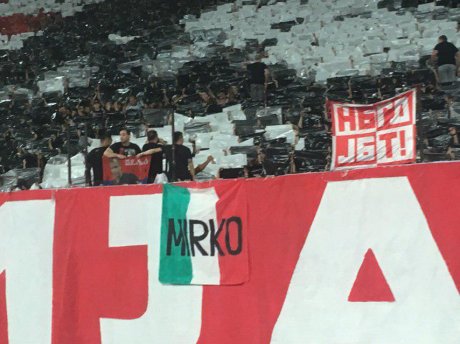 Delije odale počast Mirku Talijanu Delije odale počast Mirku Talijanu