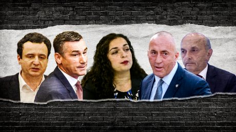 Ramuš Haradinaj, Aljbin Kurti, Kadri Veselji, Vjosa Osmani i Isa Mustafa
