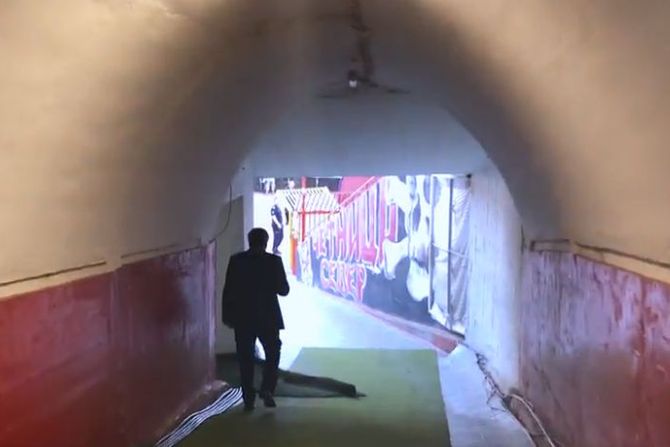 Tunel FK Crvena zvezda, Marakana