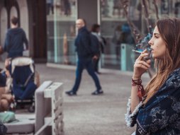 žena, pušenje, puši, cigarete