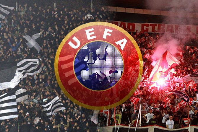 Delije i Grobari, Uefa