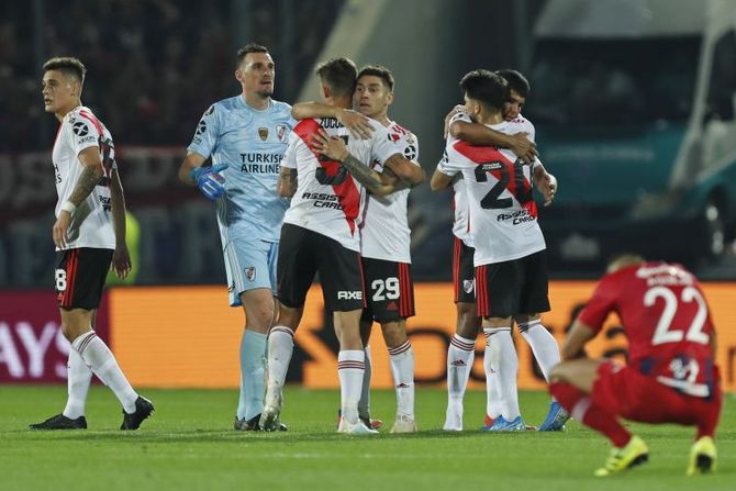 Paraguay Argentina Soccer Copa Libertadores