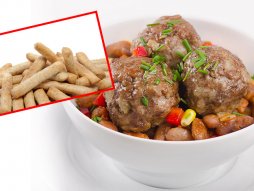 štapići, grisine, integralni, cufte sa pasuljem