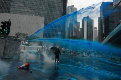 Hongkong plava boja