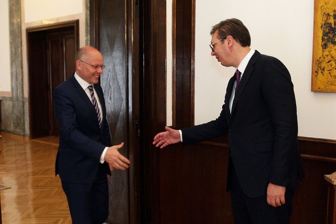 Aleksandar Vucic, Peter Bajer Aleksandar Vucic, Peter Bajer