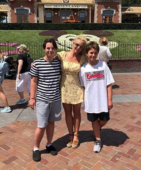 Britney Spears, Sean i Jayden Britney Spears, Sean i Jayden