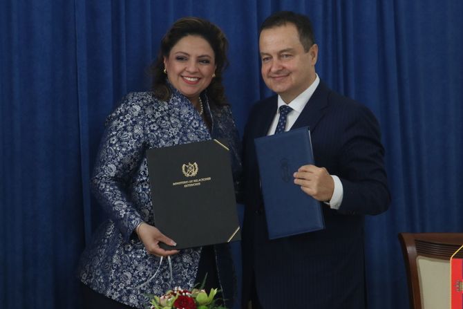 Ivica Dačić, Sandra Hovel Polanko, Gvatemala Ivica Dačić, Sandra Hovel Polanko, Gvatemala