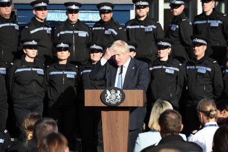 Boris Džonson i policija