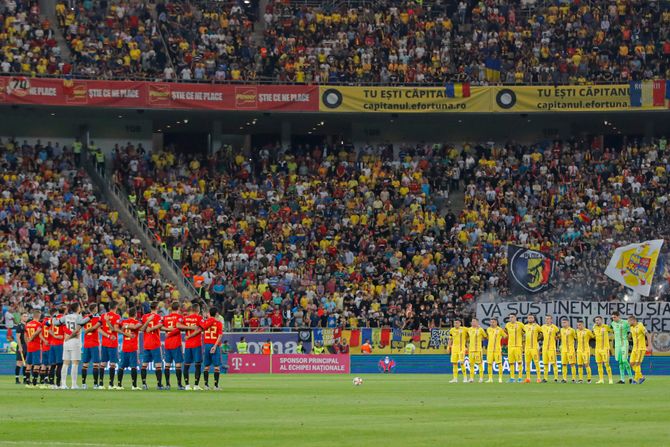 Romania Spain Euro 2020 Soccer