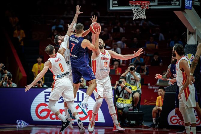 Košarkaška reprezentacija Španije, Košarkaška reprezentacija Srbije, Mundobasket Kina 2019