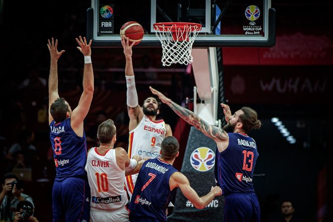 Košarkaška reprezentacija Španije, Košarkaška reprezentacija Srbije, Mundobasket Kina 2019