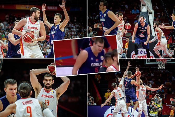 Košarkaška reprezentacija Španije, Košarkaška reprezentacija Srbije, Mundobasket Kina 2019