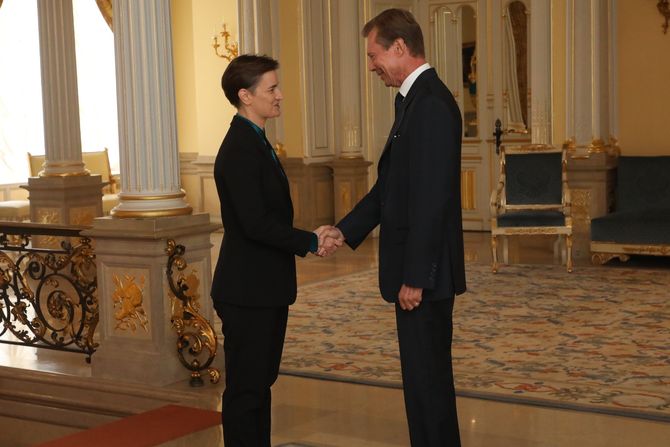 Ana Brnabic, Luksemburg Ana Brnabic, Luksemburg