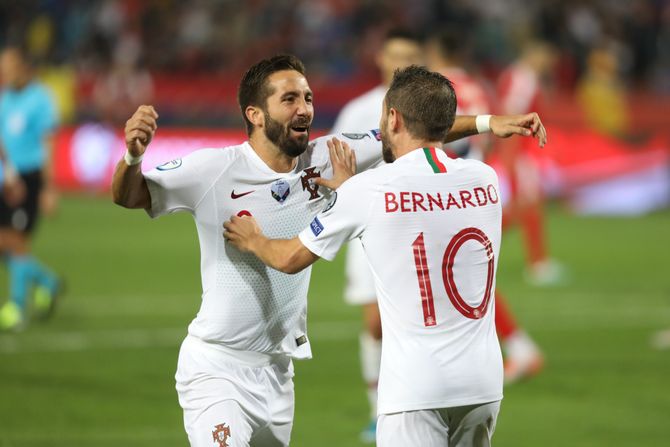 Bernardo Silva, Joao Moutinho Bernardo Silva, Joao Moutinho