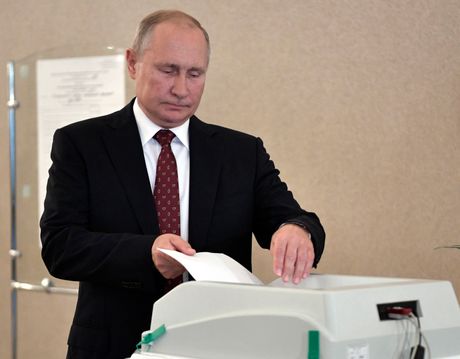 Putin na izborima
