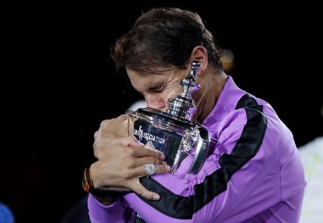 Rafael Nadal, US Open, pehar, suze