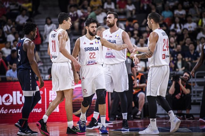 Košarkaška reprezentacija Srbije, Košarkaška reprezentacija SAD