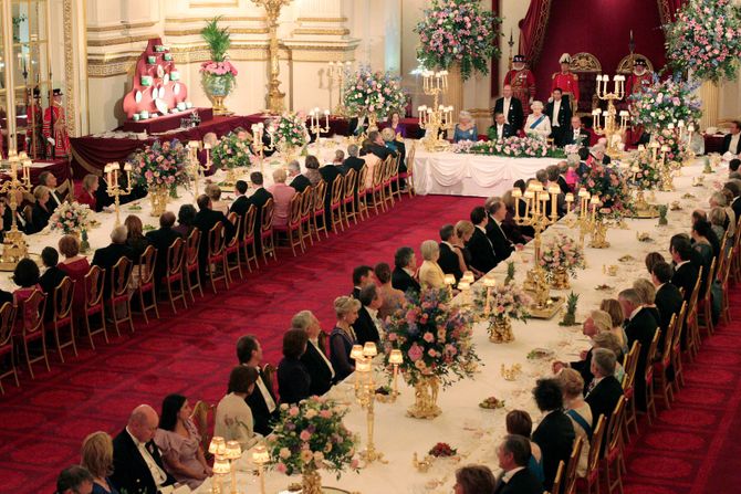 Kraljevska vecera, british royal dinner