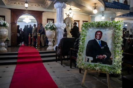Robert Mugabe Grejs Mugabe sahrana