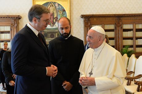 Aleksandar Vucic Vatikan Papa