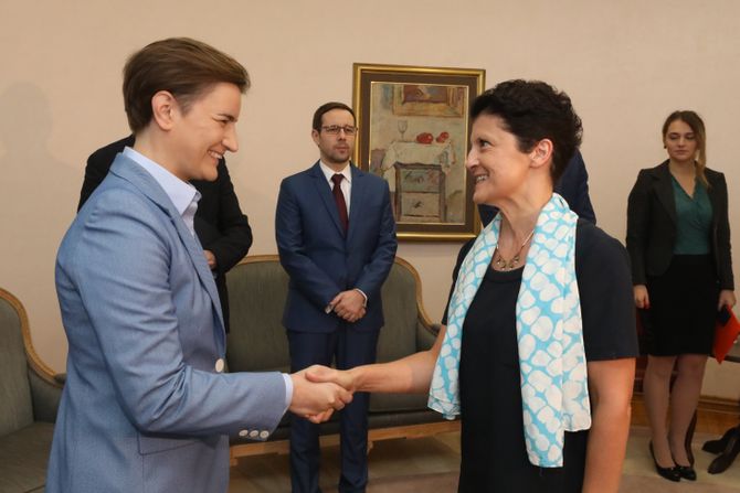 Sastanak premijerke Brnabić sa ministarkom pravde Gruzije