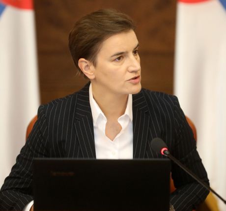 Ana Brnabić, sednica Vlade