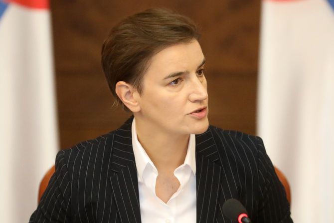 Ana Brnabić, sednica Vlade