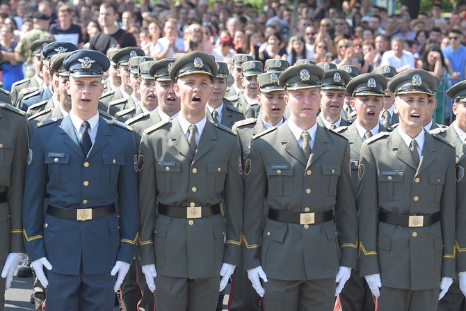 Promocija mladih oficira, Vojska Srbije