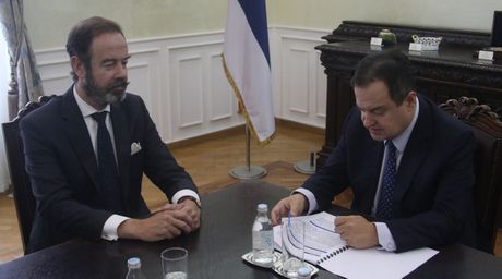 Ivica Dačić i ambasador Holandije u Srbiji
