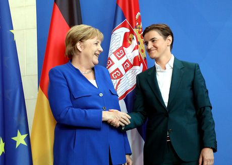 Ana Brnabic, Angela Merkel Ana Brnabic, Angela Merkel