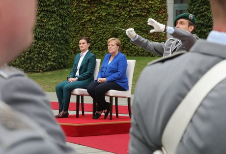 Ana Brnabić, Angela Merkel Ana Brnabić, Angela Merkel