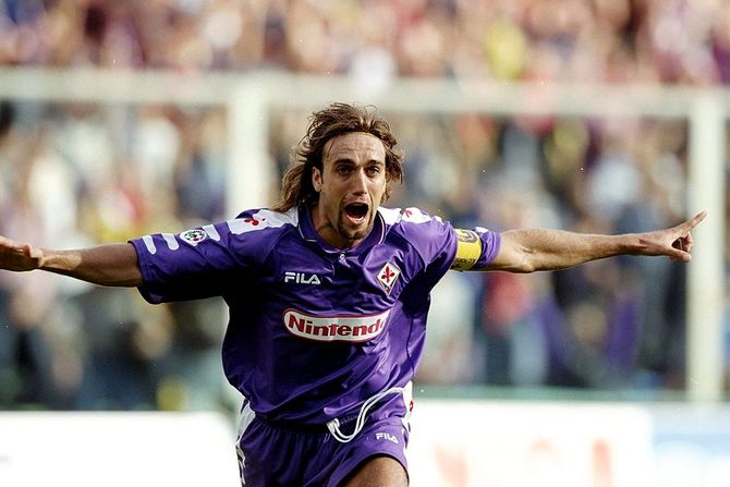 Gabriel Omar Batistuta, Fiorentina Gabriel Omar Batistuta, Fiorentina