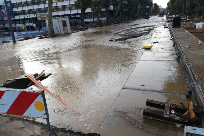 Potop kod Poštanske štedionice