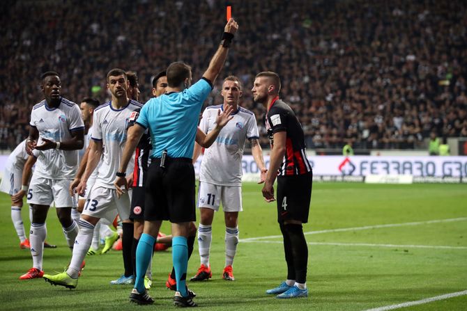 Ante Rebić, crveni karton Ante Rebić, crveni karton