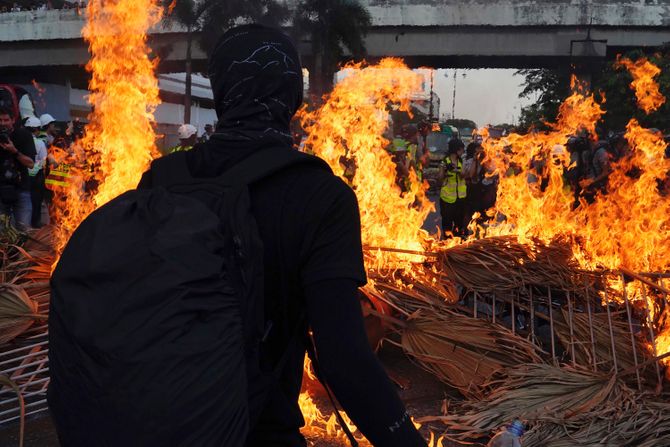 Protesti, demonstracije u Hongkongu